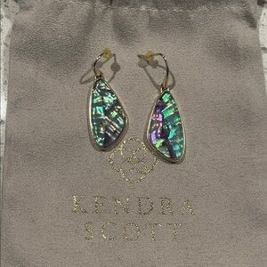 Kendra Scott Iridescent Teardrop Earrings